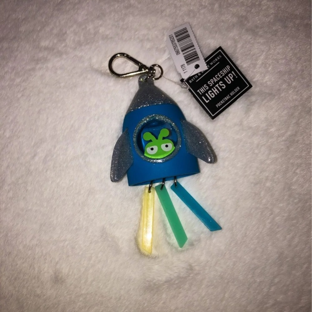 👽 Alien spaceship pocketbac holder keychain